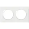 LEGRAND Plaque 2P blanc Dooxie