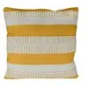 Soleil d'ocre Coussin, Jaune, 45 x 45 cm