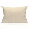 Taie d'oreiller US 50x70 cm en coton 57 Fils uni ecru par SOLEIL D' OC...