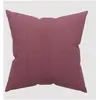 Soleil d'ocre Adèle Housse de Coussin, Polycoton, Rose, 40 x 40 cm
