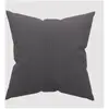 Housse de coussin 40x40 cm ADELE anthracite, par Soleil d'Ocre