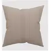 Soleil d'ocre, Adele Housse de Coussin, Coton, Taupe, 60x60 cm
