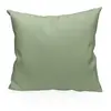 Housse de coussin en velours 60x60 cm VELVET vert, par Soleil d'ocre