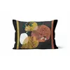 Soleil d'ocre Housse de Coussin, Anthracite, 32 x 50 cm