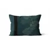 Soleil d'ocre Housse de Coussin, Polyester, Bleu, 32 x 50 cm