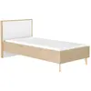 GAMI Lit de 120 Lina adapté à un matelas et sommier de 120x200 cm. Réa...