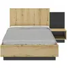 Lit chevet lambris 120x200 MIMIZAN - GAMI - Made in France