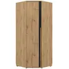 Dressing dangle équipé effet bois chêne beige 235cm