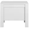 Table console extensible effet bois chêne ou blanc matière résistante