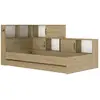 CALICOSY Lit junior 90x200 cm - 221 cm X 120 cm X 104 cm - ERWAN