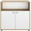GALIPETTE - Commode 2 portes ARTHUR Made in France - Marron clair