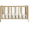 Lit bébé évolutif effet bois de effet bois chêne 70cm x 140cm