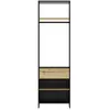 GAMI DRESSING 1 TIROIR - INDUSTRIEL L.63 H.213 P.45 Décor marron - MIMIZAN - Made in France
