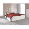 PARISOT ZODIAC Lit adulte 140 x 190 cm - Contemporain - Blanc mat