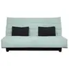 DUNLOPILLO Banquette clic clac 2 places - Vert - RÊVEUR