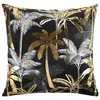 DOUCEUR D'INTERIEUR Housse de coussin 60x60 velours or Feanor 60 X 60 Or