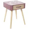 Table de chevet - Madame Princesse - 1 tiroir - Autres - Rose