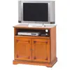 MEUBLE TV HIFI STYLE LOUIS PHILIPPE 2 PORTES