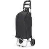 Poussette de marché isotherme 2 roues 36l noir Kitchen Chef easypouss ...