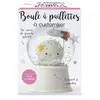 Graine Créative Doe-het-zelf Set - Hobbypakket Decoratie - Maak je eigen Sneeuwbol incl sterretjes