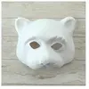 MASQUE CHAT 1/2 VISAGE