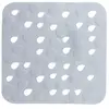 Tapis Fond de douche PVC DROPS 54x54cm Blanc Spirella