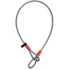ZEFAL Zéfal K-Traz Câble, Câble Antivol Vélo 120 cm ou 220 cm - Complément Antivol - 2 boucles - Pour Sécuriser Roues, Selle, Accessoires ou plusieurs vélos