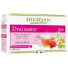 Herbesan Bio Infusion Drainante Saveur Mangue n°5 - 20 sachets