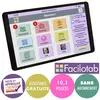 Tablette simplifiée Facilotab L Galaxy - WiFi/4G - 32 Go - Android 9 - Marque SAMSUNG - Interface seniors 10,1 Noire