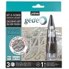 Kit à dorer - Finition argent - 3 feuilles miroir - Mixtion 20 ml - Aluminium - Décoratif