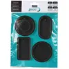 Pébéo Accessoire Modelage - 4 Moules silicone - Géométrique