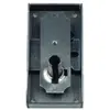 Serrure de meuble fer 528F axe 15mm sans clé gauche - DEVISMES - 35272...