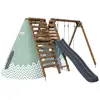 Houten schommel met glijbaan - SOULET - OLYMPIC APOLLON - 427 x 352 x 217 cm