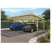 Carport 2 voitures Victor Design - bois 29,2 m² - Forest Style