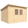 Abri de jardin - CERLAND - VALLO MODERN - 75 m² - Bois massif - 28 mm ...