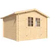 Abri de jardin VALLO fenêtre 310 x 302 x H 226 cm