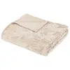 Atmosphera Créateur D'intérieur - Plaid flanelle Roy beige 180x230cm