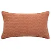 Coussin bouclette Saona terracotta 30x50cm Atmosphera Créateur D'intérieur