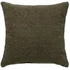 Coussin bouclette Saona vert kaki 45x45cm - Atmosphera createur d'interieur