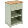 Table de chevet Mohéa vert céladon H67cm Atmosphera Créateur D'intérieur