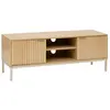 Meuble tv tasso l120cm effet bois naturel - 5five