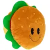 Atmosphera Kids Knuffel Hamburger - Ø33xH20cm - Bruin