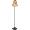 Lampadaire d extérieur solaire et usb Kessy beige H108cm Atmosphera Cr...