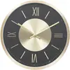 Horloge Ariana en métal D30,4cm doré Atmosphera Créateur D'intérieur
