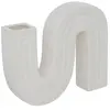 Soliflore Olme en céramique H24,8cm blanc - Atmosphera créateur d'inté...