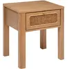 Tables de chevet Tiria en placage frêne 1 tiroir H52,5cm Atmosphera Créateur D'intérieur