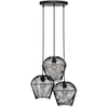 Atmosphera Créateur D'intérieur - Suspension Jena métal noir D26cm