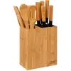 5five Set Messen en Keukengerei - Bamboe - 11 Stuks