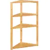 5five Etagère D'angle En Bambou "Lab'n Modul" - Beige - L 36,6 X P 33,5 X H 80 Cm