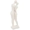 Statuette couple Rivi blanc H33cm Atmosphera Créateur D'intérieur